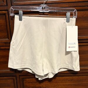 lululemon athletica Beige Women's Athletic Shorts